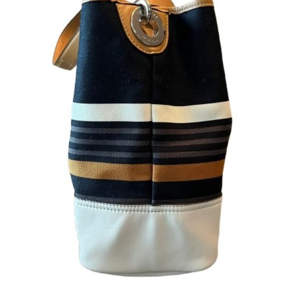 Coach Hadley Multi-Stripe Field Tote (F30302) - NWOT - Picture 6 of 9